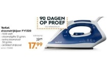 tefal stoomstrijkijzer fv1320