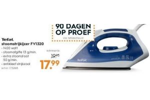 tefal stoomstrijkijzer fv1320