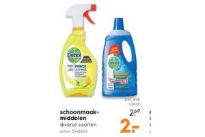 schoonmaakmiddelen