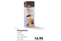 dr oetker bladgelatine