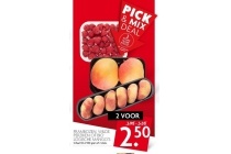 frambozen wilde perziken of biologische mango s nu 2 voor eur2 50