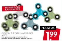 glow in the dark handspinner abec7 deze special