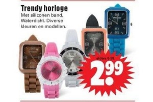 trendy horloge