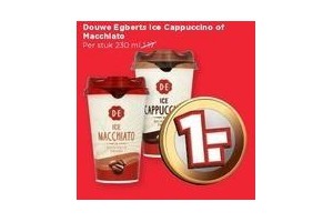 douwe egberts ice cappuccino of macchiato