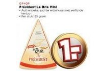 president le brie mini