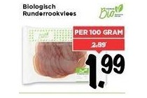 biologisch runderrookvlees