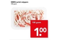 deen surimi snippers