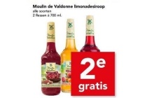 moulin de valdonne limonadesiroop
