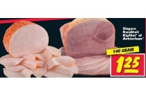 slagers kwaliteit kipfilet of achterham
