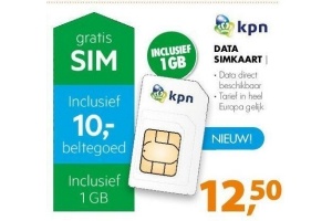 data simkaart kpn