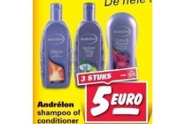 andrelon shampoo of conditioner