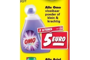 alle omo nu 2 stuks voor eur5 00