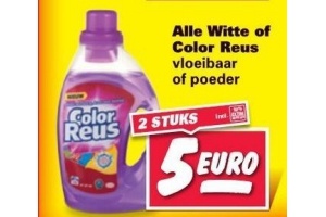 alle witte of color reus 2 stuks voor eur5