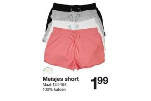 meisjes short