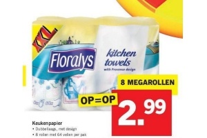 floralys keukenpapier