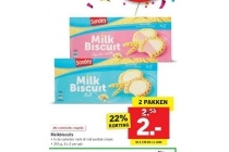 sondey melkbiscuit
