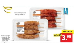 kalkoenspiesjes