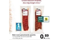 beter leven gemarineerde spareribs