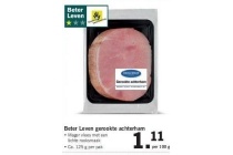 beter leven gerookte achterham