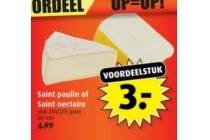 saint paulin of saint nectaire