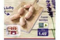 franse worstjes