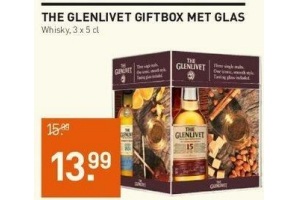 the glenlivet giftbox met glas