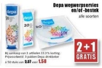 depa wegwerpservies en of bestek