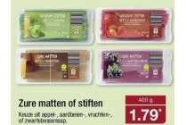 zure matten of stiften