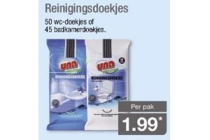 reinigingsdoekjes