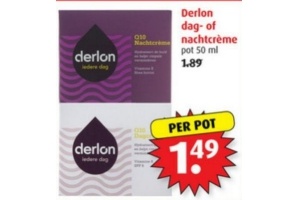 derlon dag of nachtcreme
