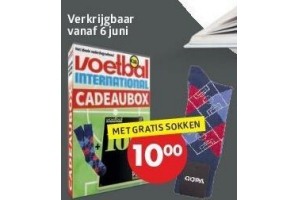 voetbal international cadeaubox