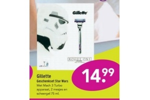 gillette geschenkset star wars