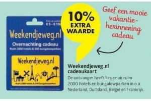 weekendjeweg nl cadeaukaart