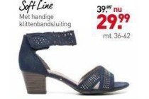 soft line sandaal