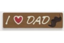 chocoladereep i love dad