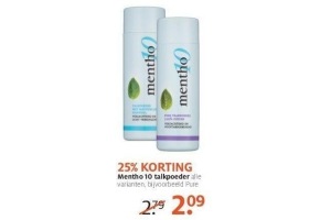 mentho 10 alle varianten