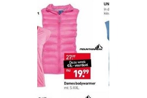 dames bodywarmer