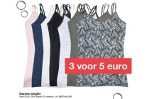 dames singlet