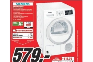 siemens wasmachine