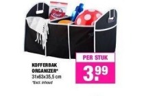 kofferbak organizer