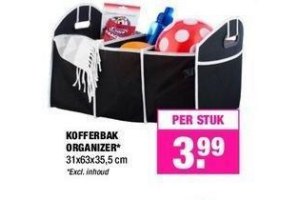 kofferbak organizer