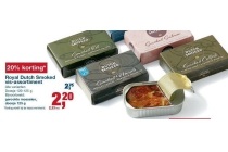 royal dutch smoked vis assortiment