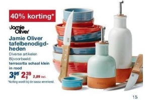 jamie oliver tafelbenodigdheden