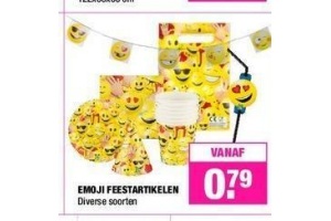 emoji feestartikelen