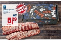 varkensspareribs iberico