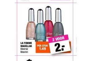 la femme nagellak