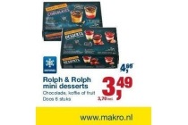 rolph en rolph mini desserts