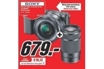 sony a5100y 16 50 en 55 210mm zwart