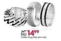 stalen ring prijs per stuk