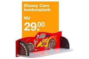 disney cars boekenplank